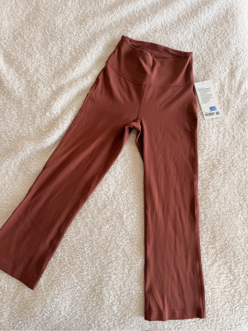lululemon athletica Super High-Rise Flared Leggings - Rust
